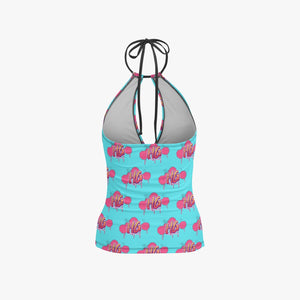 HOODGRIND halter top Tankini Swimsuit