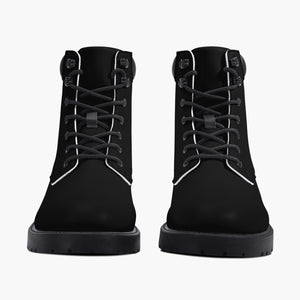 HOODGRIND B&W  Casual Leather Boots