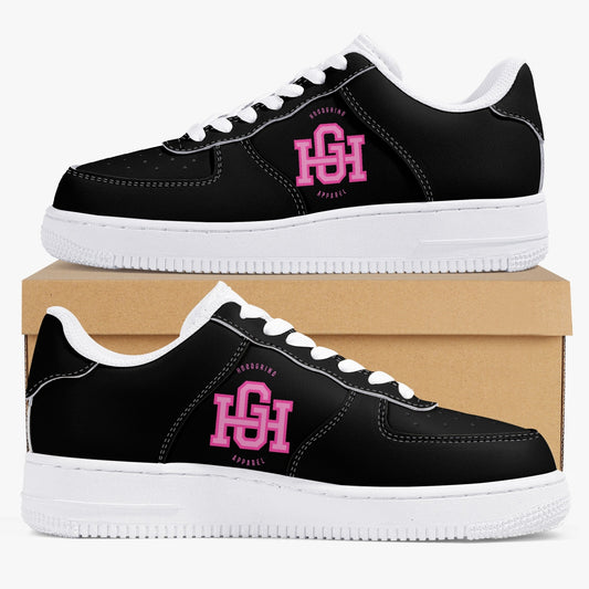 Black & Pink Letterman AF1